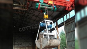 LZ single girder grab crane